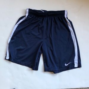 Nike dri-fit blue/white shorts. One left.